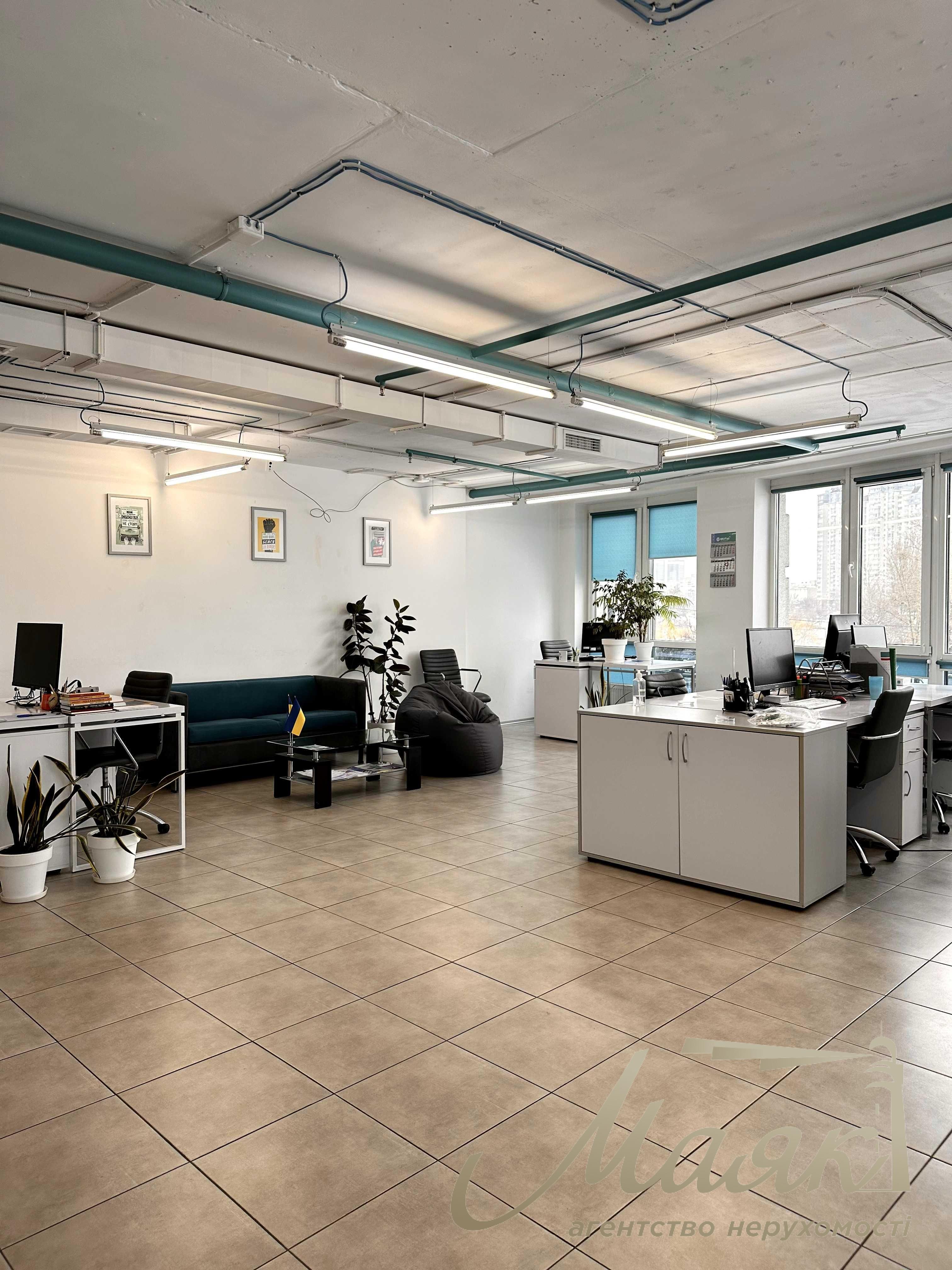 Office space for rent 102m2 furnished, Sobornosti 30A, Levoberezhnaya