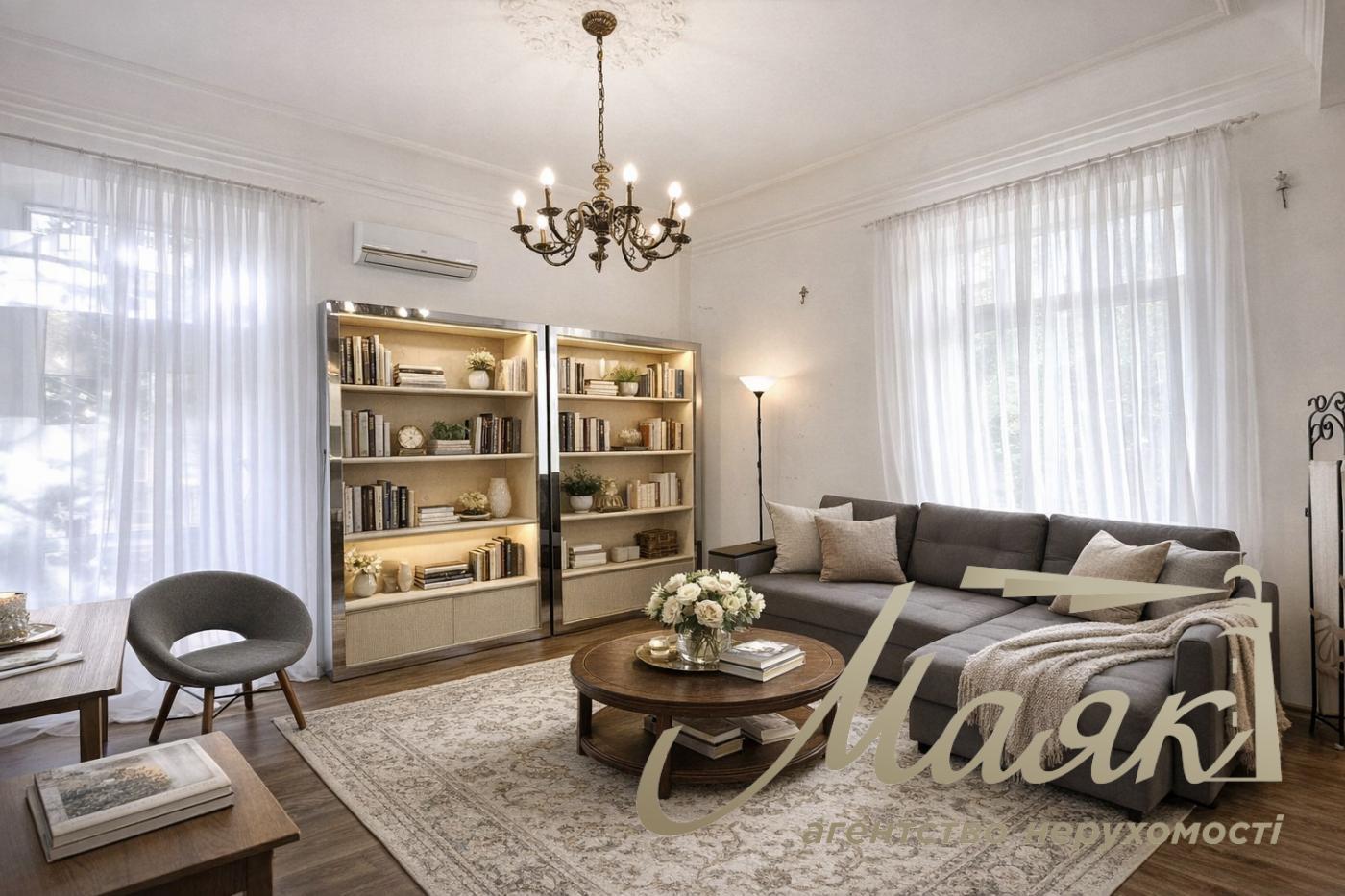 Продаж квартира-студія 40м2 в центрі вул. Заньковецької 6, Липки, Київ