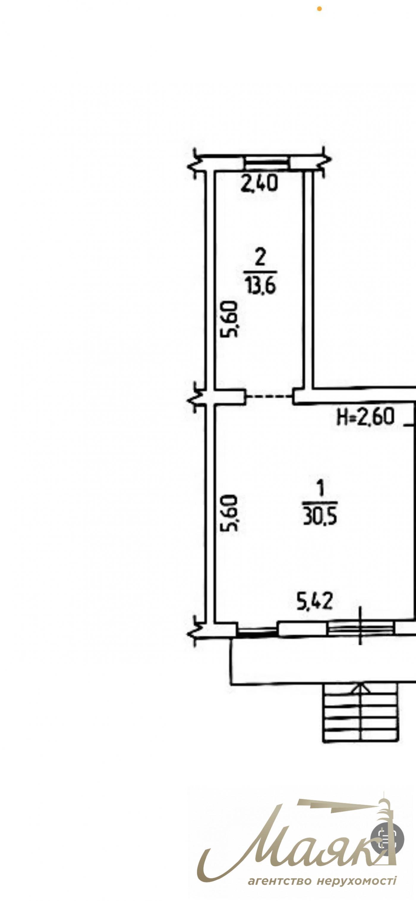Оренда фасадного приміщення 48 м.кв. Соцмістечко, Дніпровський р-н
