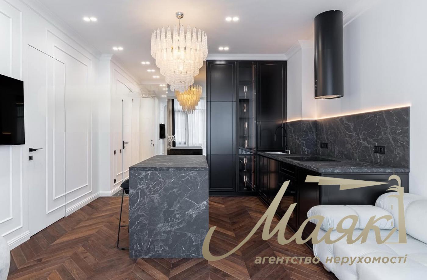 Аренда стильной 1-комнатной квартиры 51м2 в ЖК «Новопечерские Липки», ул. Драгомирова, 19а, Печерский район, Центр.