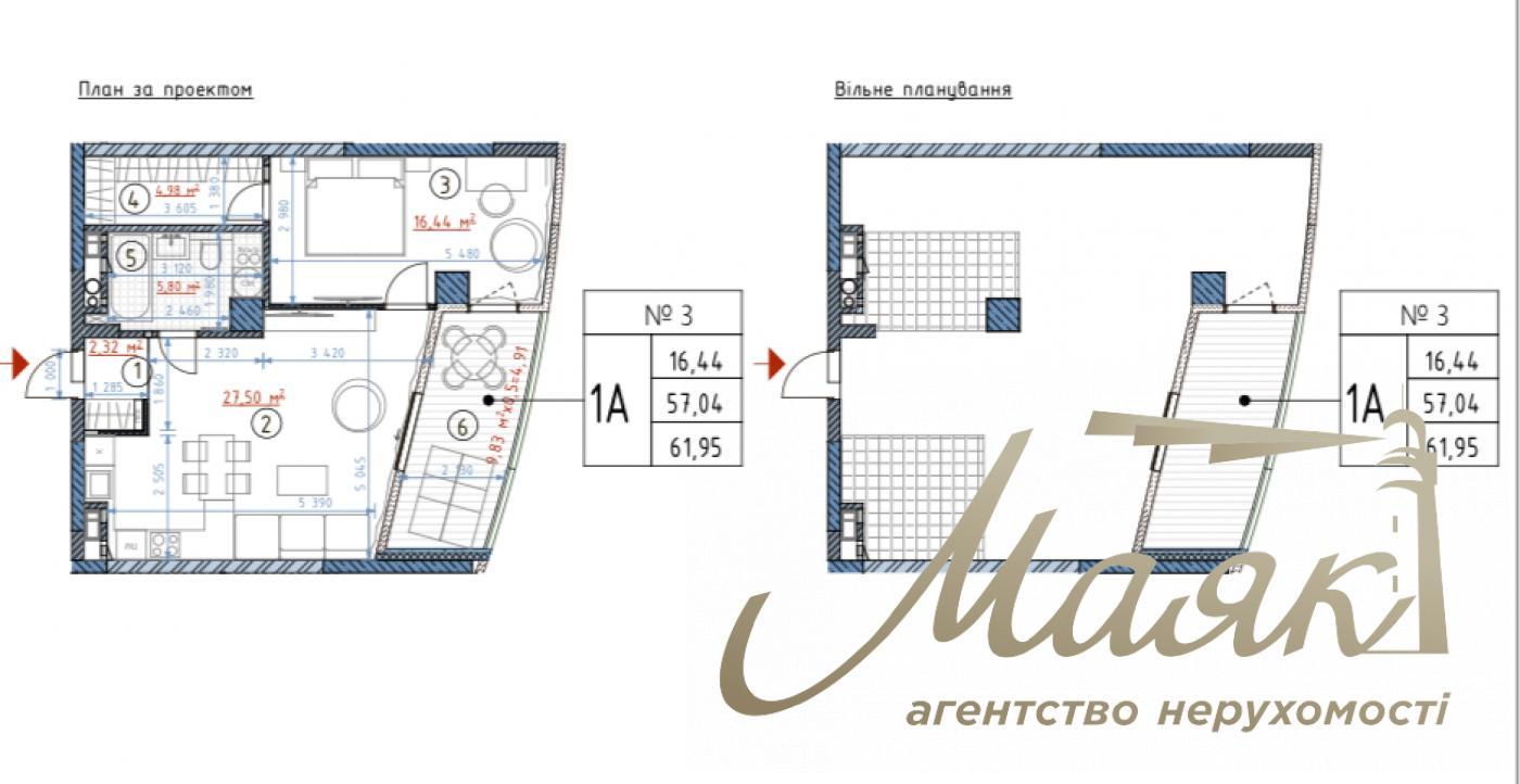 Продажа коммерческого помещения под офис 62 кв.м в ЖК Taryan Towers, Печерск