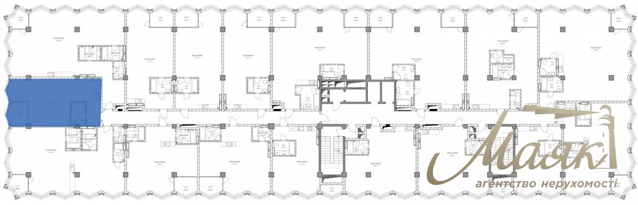 Apartment for sale in KYIVPROEKT City Space residential complex with free layout