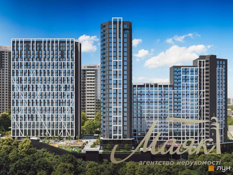 Продаж 1-к квартири 43,42 м.кв. у ЖК Nordica Residence, Печерськ