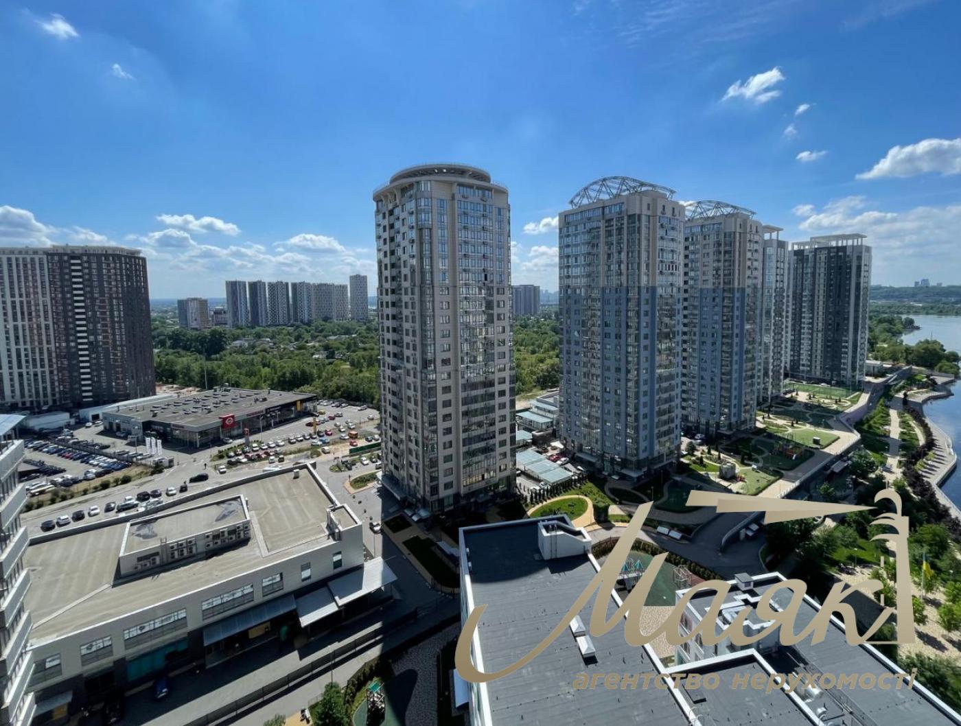 Продаж видової 3к квартири в ЖК "Ріверстоун", Дніпровська Набережна