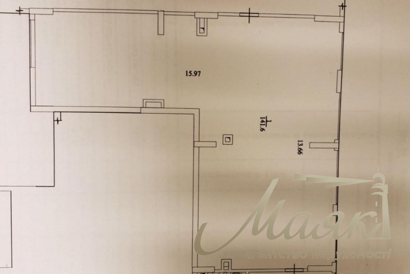Sale of facade premises 141m2 in residential complex French Quarter 2, Predslavinskaya St., Center, Kyiv