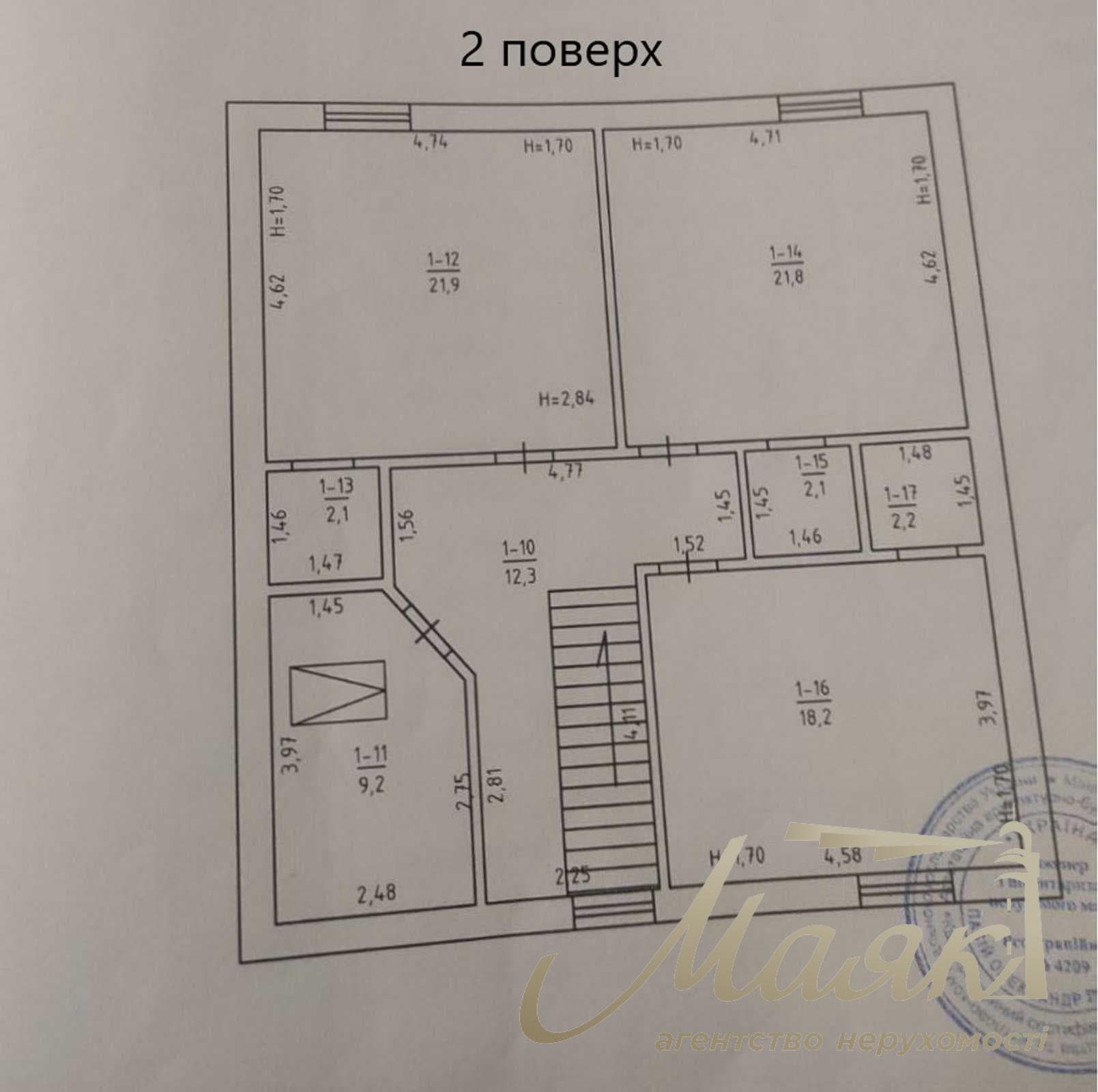 For sale 2-storey house 250m2 in Gatnoye village, cottage development, Kyiv-Svyatoshinsky district, Kyiv region.