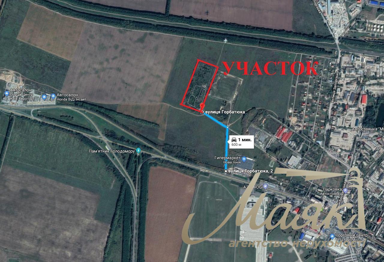 Sale / Commercial land / Gorbatyuka st., Boryspil