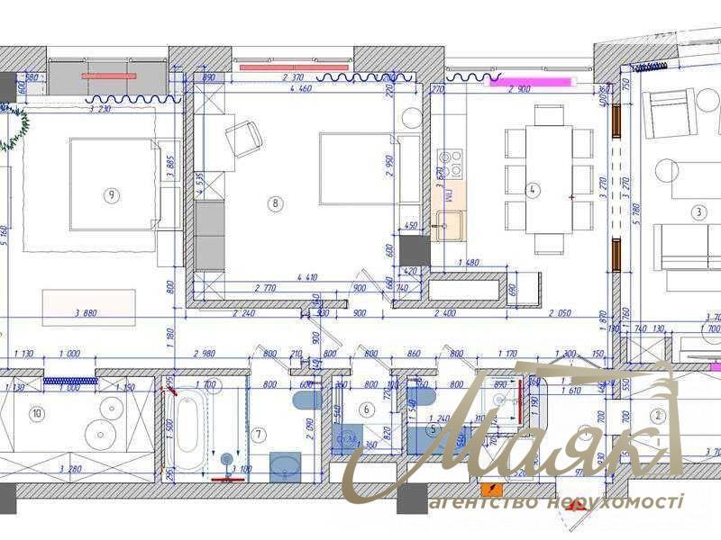 For sale 3k apartment 122 m² in Residential Complex Boulevard of Fountains, Sapernoe Pole