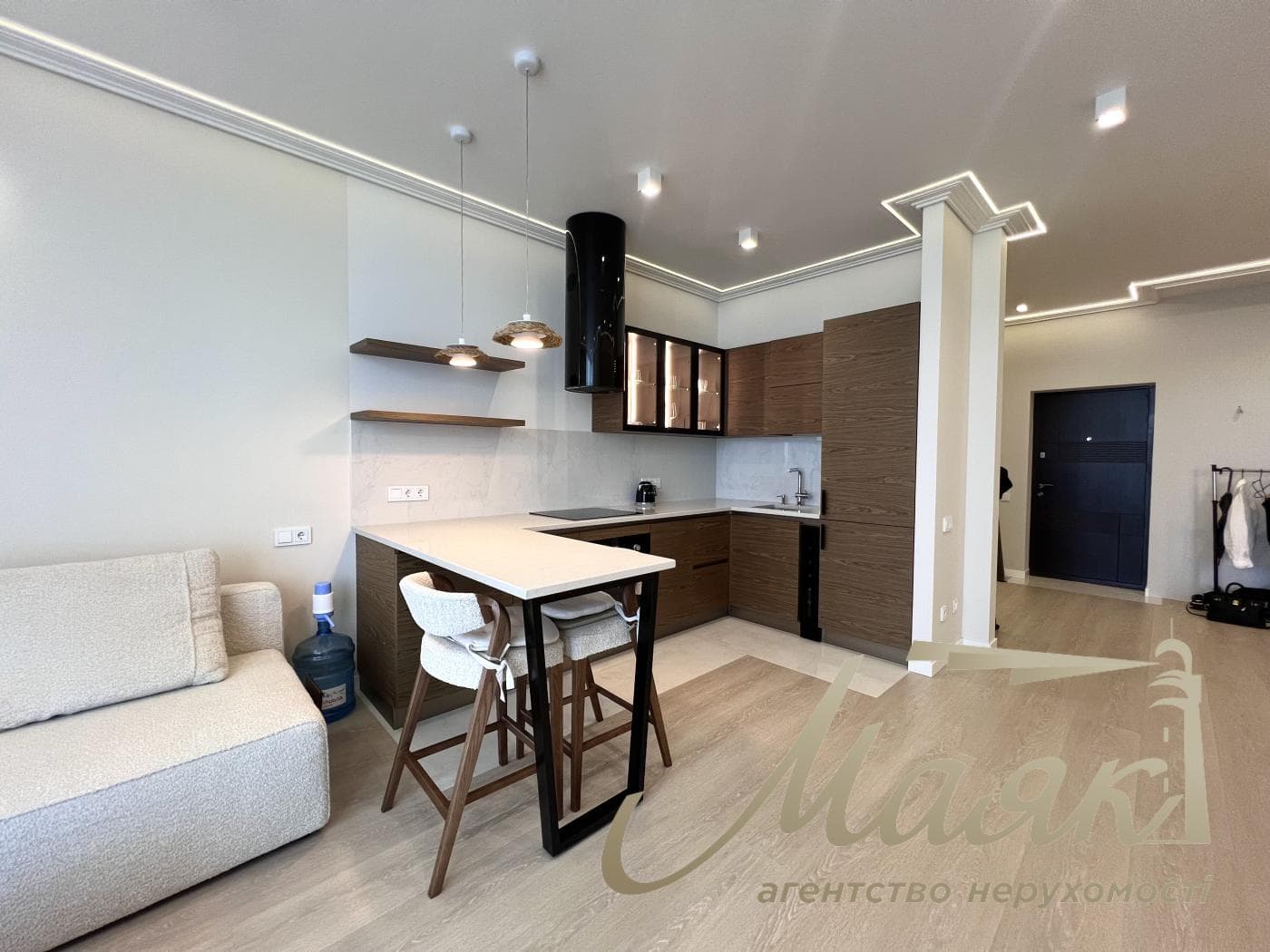 Продаж 1-кімнатної квартири з гарним видом (58,4 м²) у ЖК «Riverstone», вул. Дніпровська Набережна, 10-Д