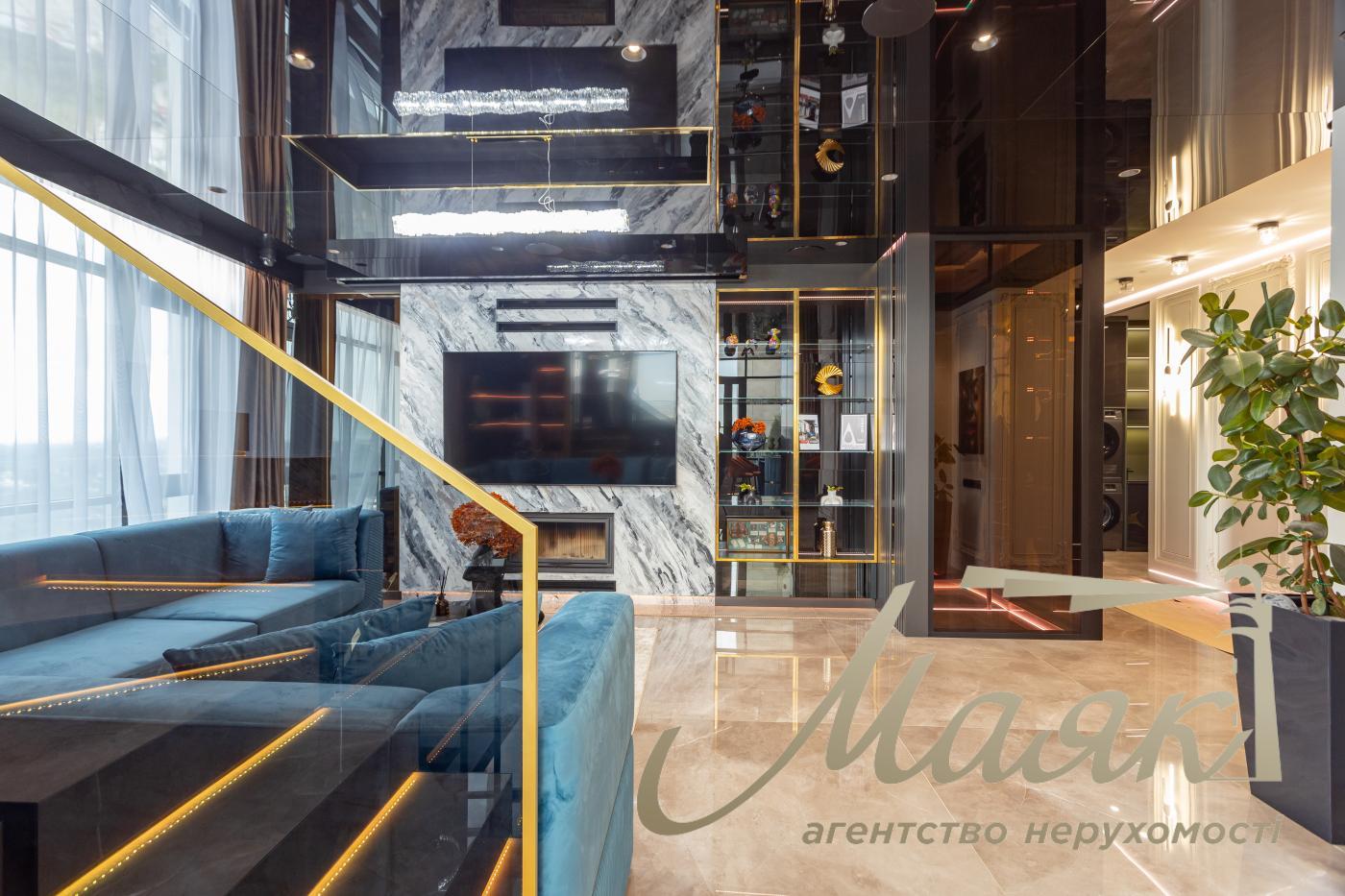 Продаж пентхауса 195 м² з терасою та дизайнерським ремонтом у ЖК Park Avenue VIP, Київ