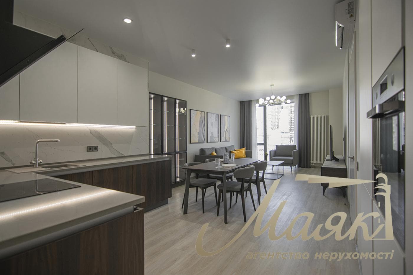 2-Bedroom Apartment for Rent on Antonovych Street, Atlantic Residence Center, Holosiivskyi District