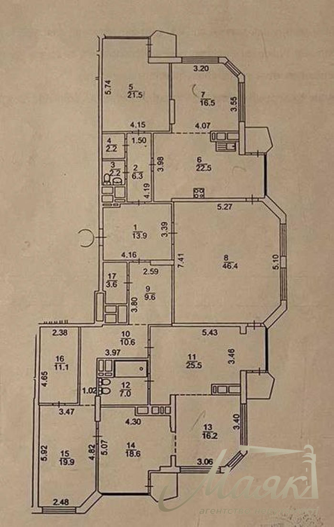 Sale of 4-room apartment, Kudryashova street 20, Vremena Goda residential complex, Solomensky district!
