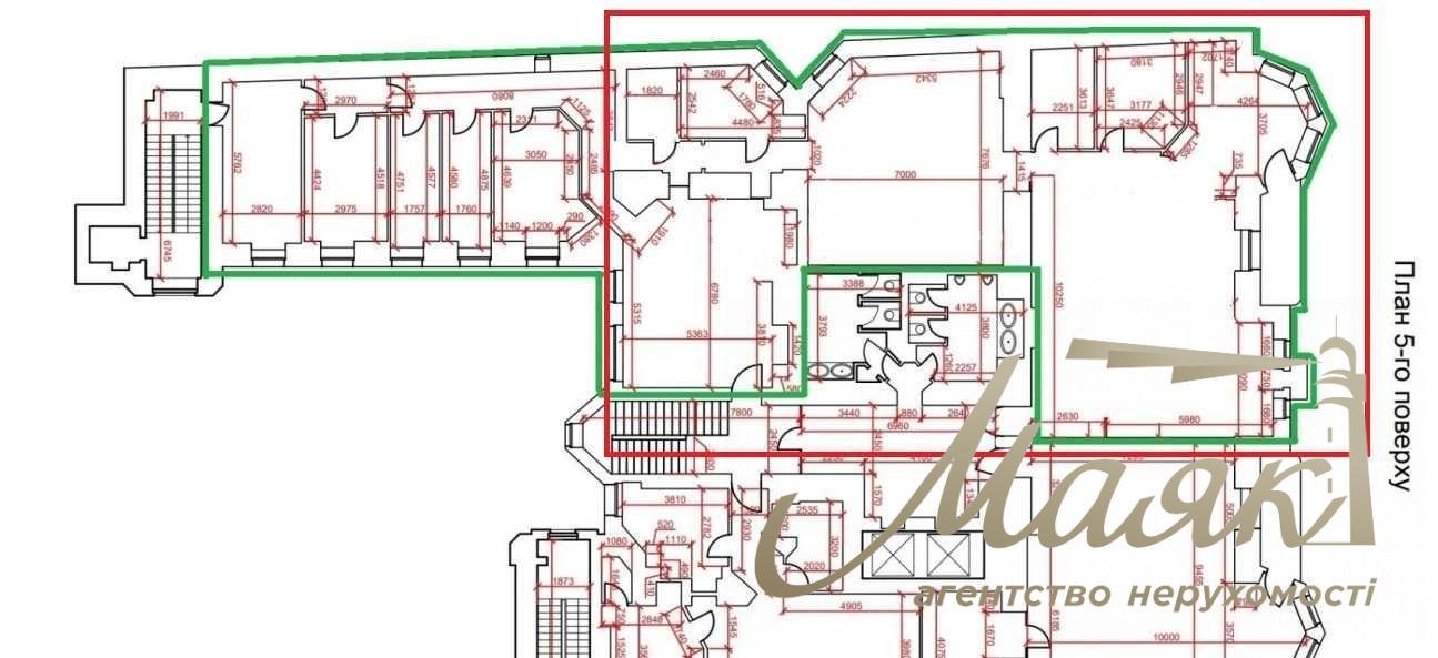 Аренда офиса 262м2 БЦ Европа, Музейный пер.4, Майдан Независимости, Печерский р-н