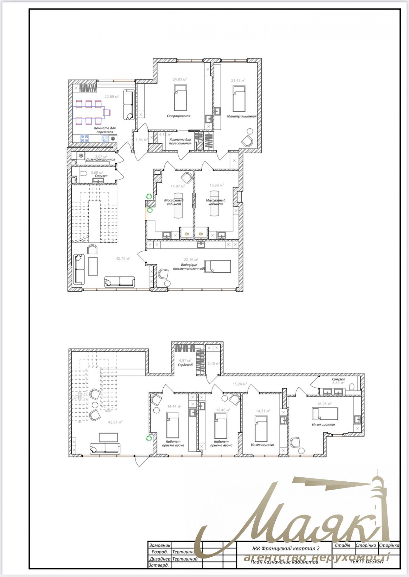 Clinic for sale in LCD French Quarter 2, Predslavynska street, Center, Kiev