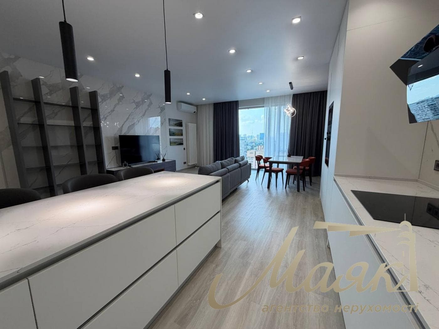 Оренда 3-кімнатної квартири у ЖК Atlantic Residences, вул. Антоновича, 118, Центр