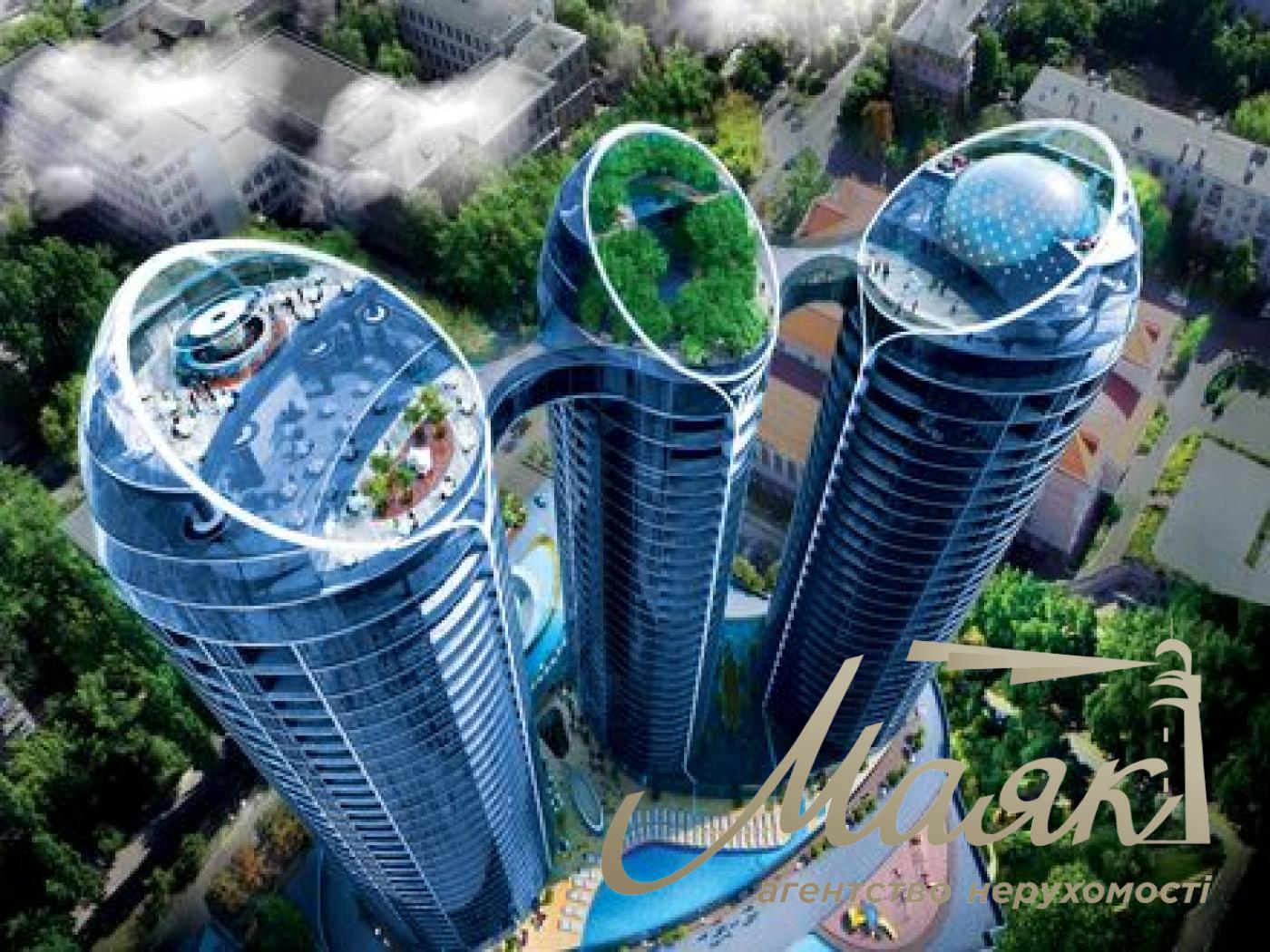 Продаж квартири 83,5м2 у ЖК Taryan Towers 1 вежа в ЖК Taryan Towers 1 вежа