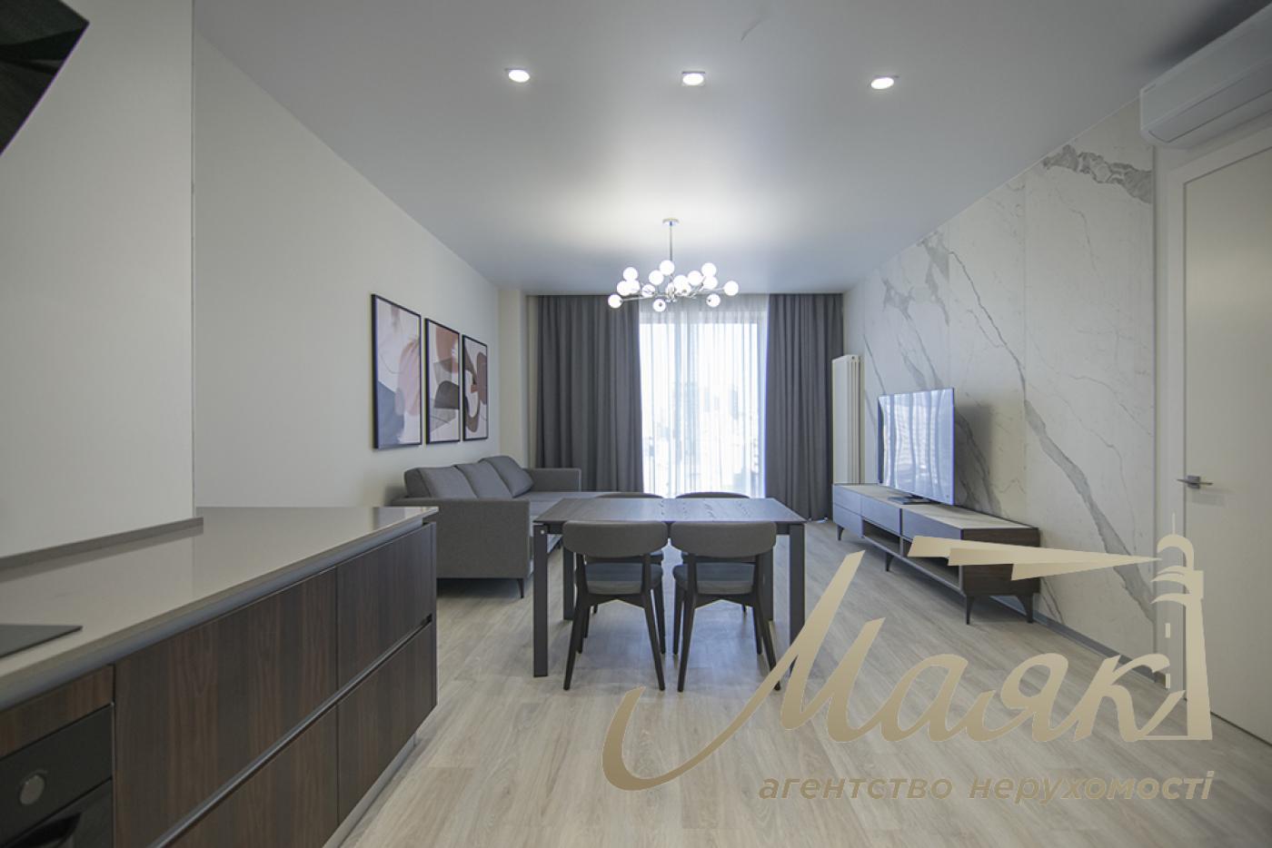 Rent apartment 3k Antonovich Atlantic Residence Center Goloseevsky
