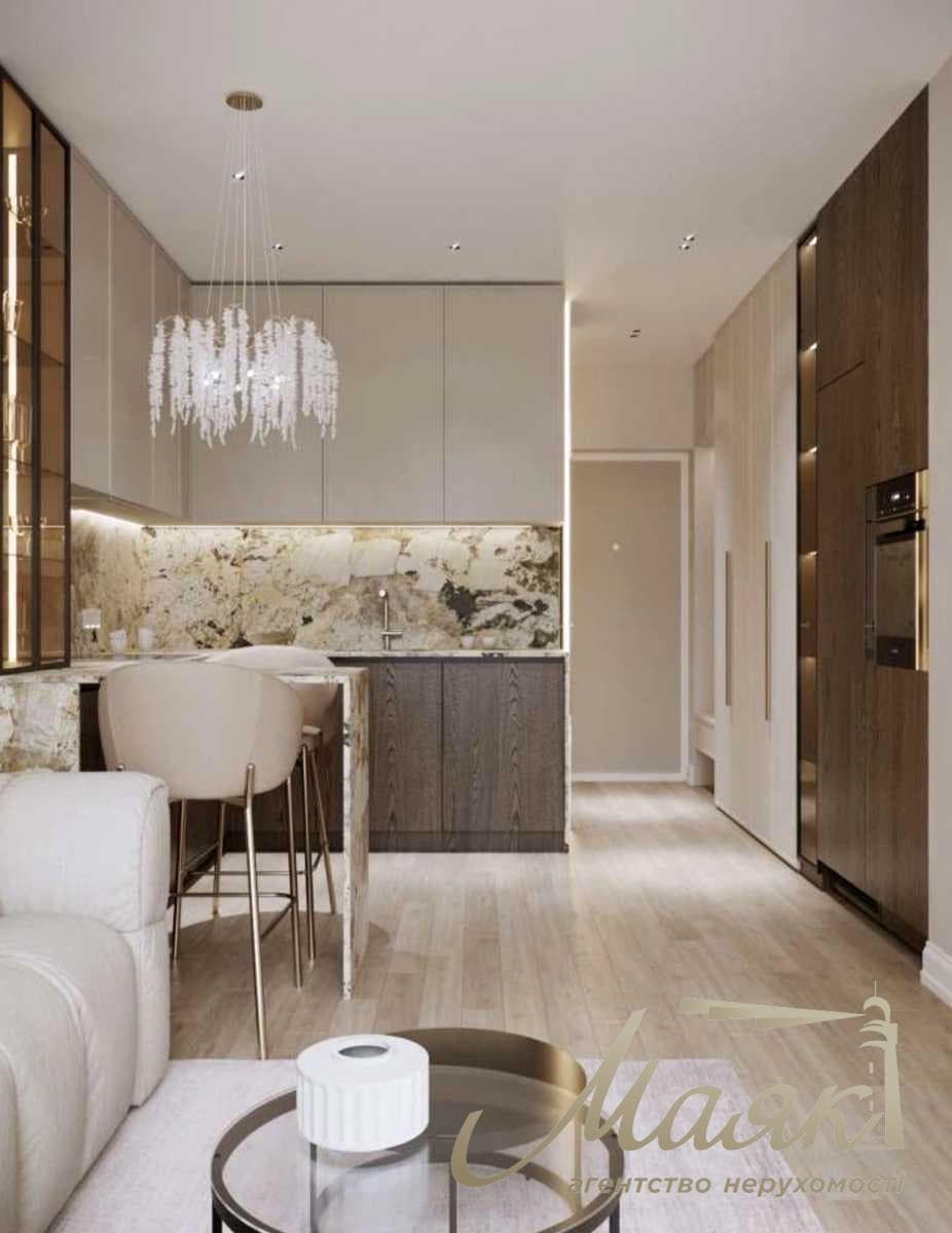 2-bedroom apartment for rent in the White Lines residential complex, 50 m², 76 Holosiivskyi Avenue