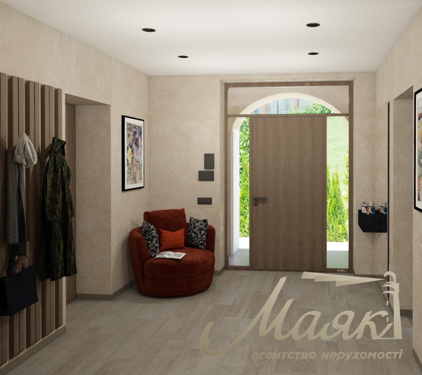 Продаж будинку з гаражем 365м2, ділянка 15 соток у КМ "ОБРІЙ - К" вул. Центральна, у с. Козин,