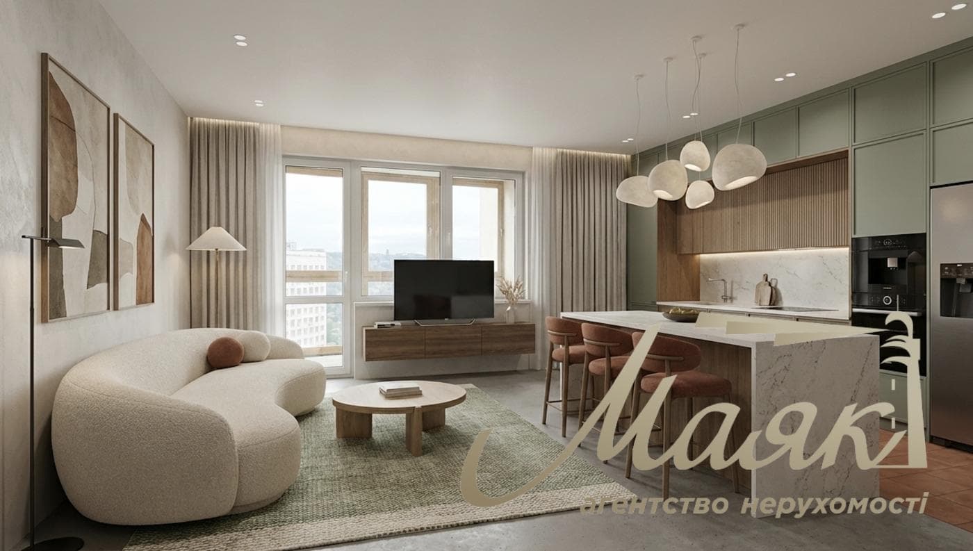 Apartment for sale in Park Avenue Residential Complex, 62 Goloseevsky Ave.