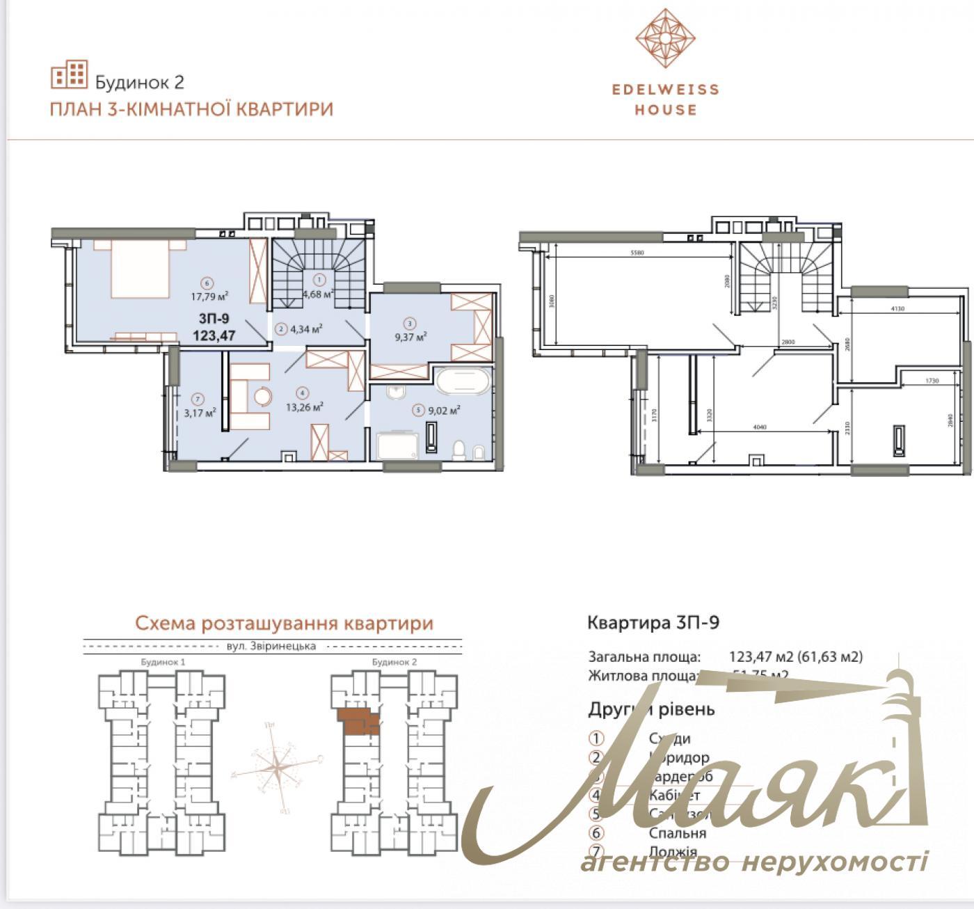 Продаж пентхауса 118 кв.м у ЖК Edelweiss House|Зверинецька|Печерськ