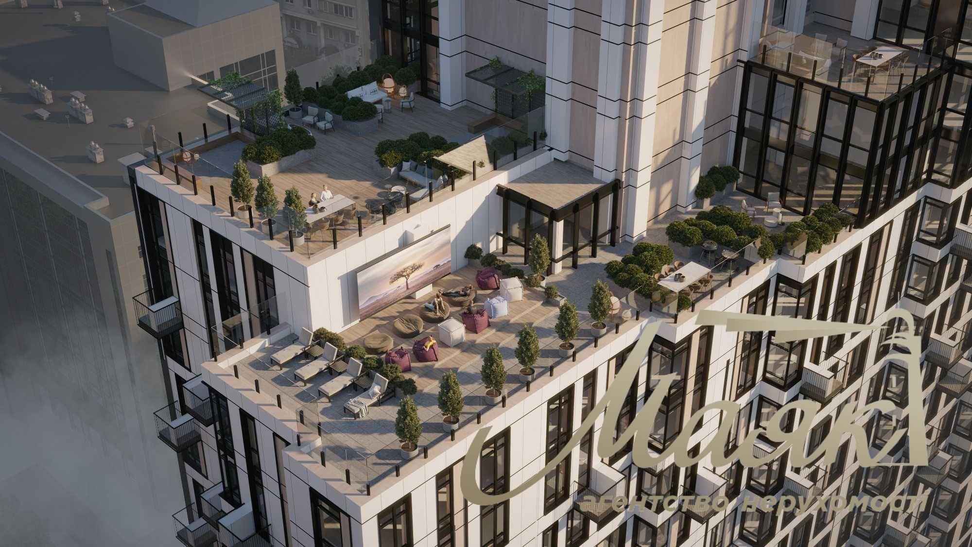 Продажа двухуровнего пентхауса ЖК Triiinity, ул. Тютюнника