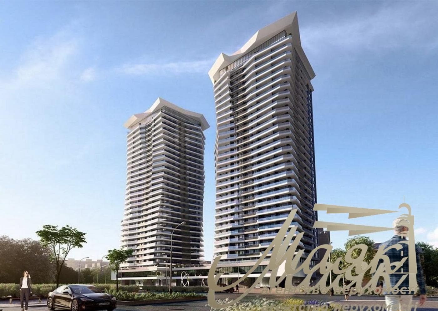 Продаж 2-к квартири під офіс в ЖК DIADANS вул.Євгена Коновальця