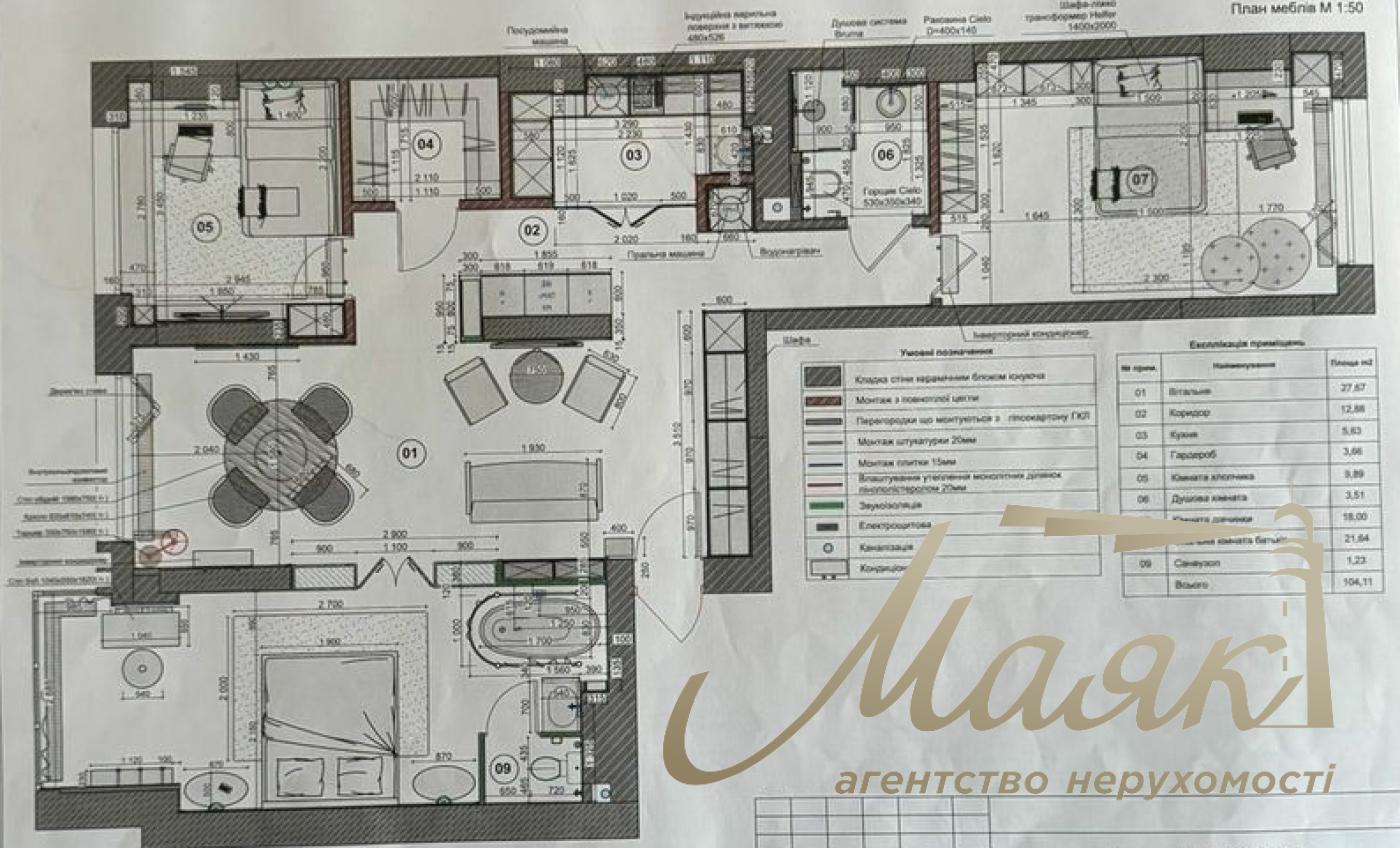 Rent an apartment 105 m² - First rent, in the residential complex "Yaroslavov Grad", Bulvarno-Kudryavskaya st. (Vorovskogo), 17