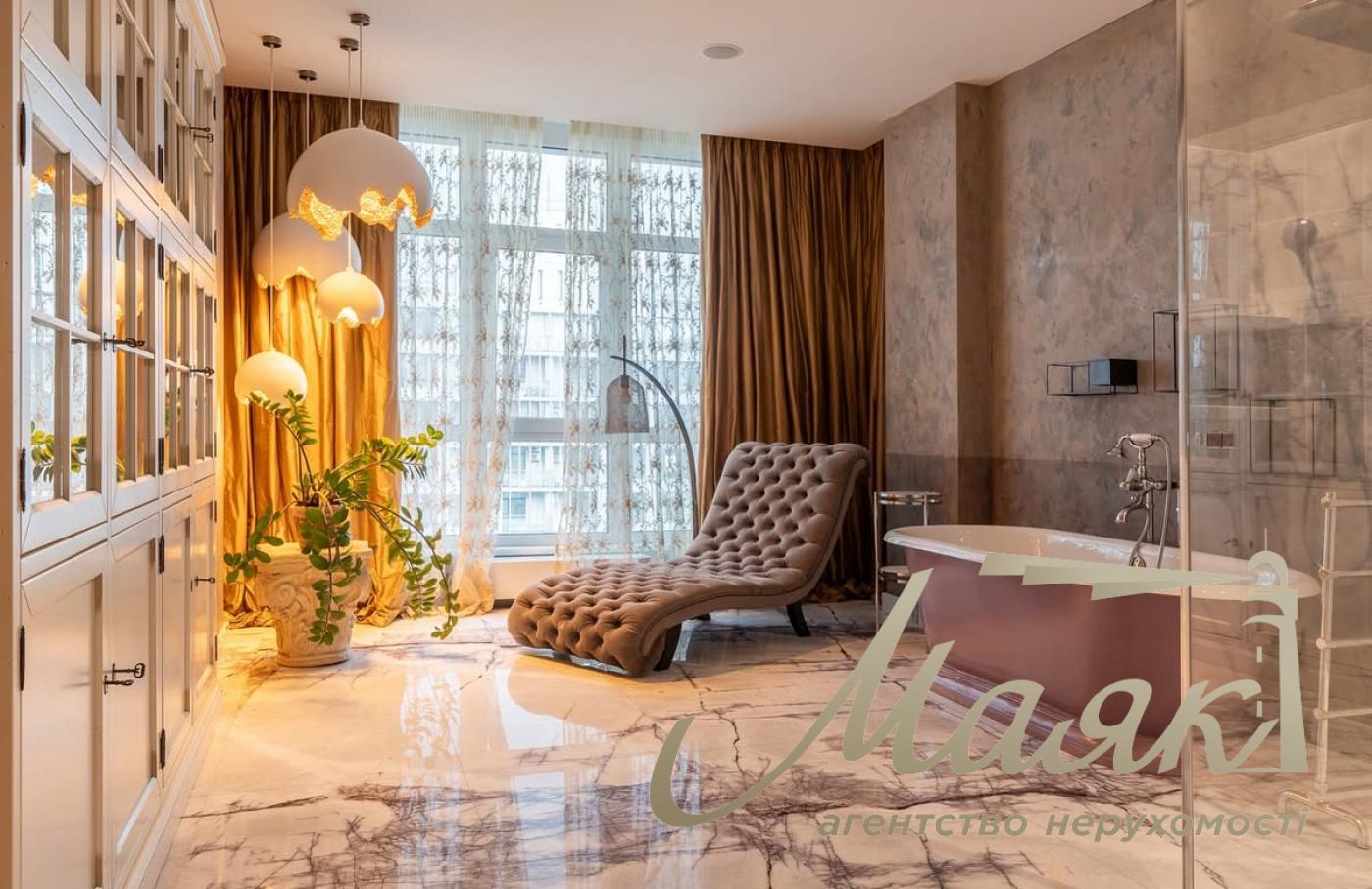 Продаж елітної квартири 300 м² з розумним будинком у Новопечерських Липках