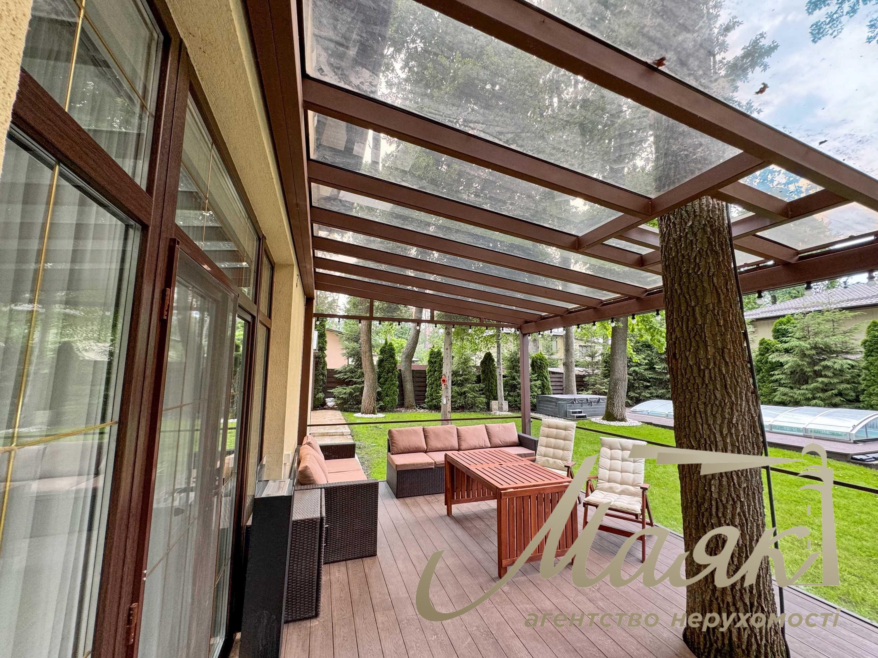 Продаж будинку лісова Буча, з ремонтом 220 м, 10 соток, басейн