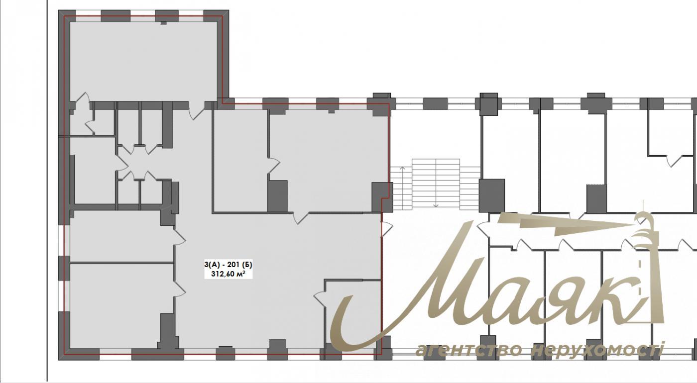 Аренда офиса 353 м2 в БЦ "B" класса, Дорогожичи, большая парковка