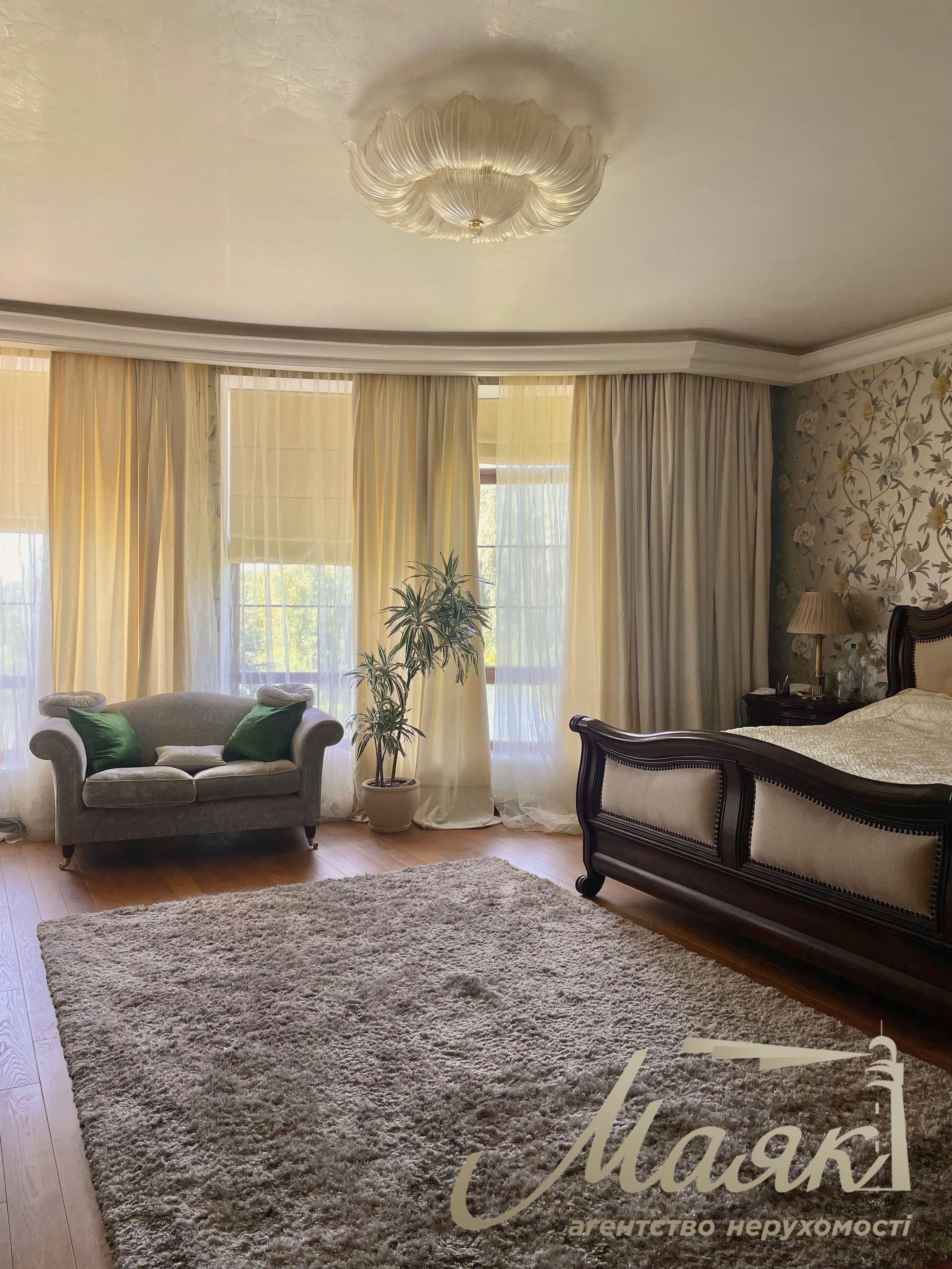 Оренда будинку 420м2 біля води, 9 км дамби, закритий КМ у с.Конча Заспа/Козин, Обухівський напрямок.