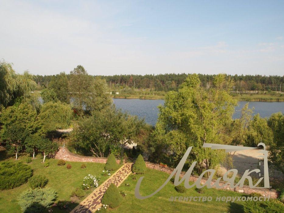 Оренда будинку з виходом до озера. Містечко Авгур, що охороняється, с.Нові безрадичі/Романків 1 га ділянка.