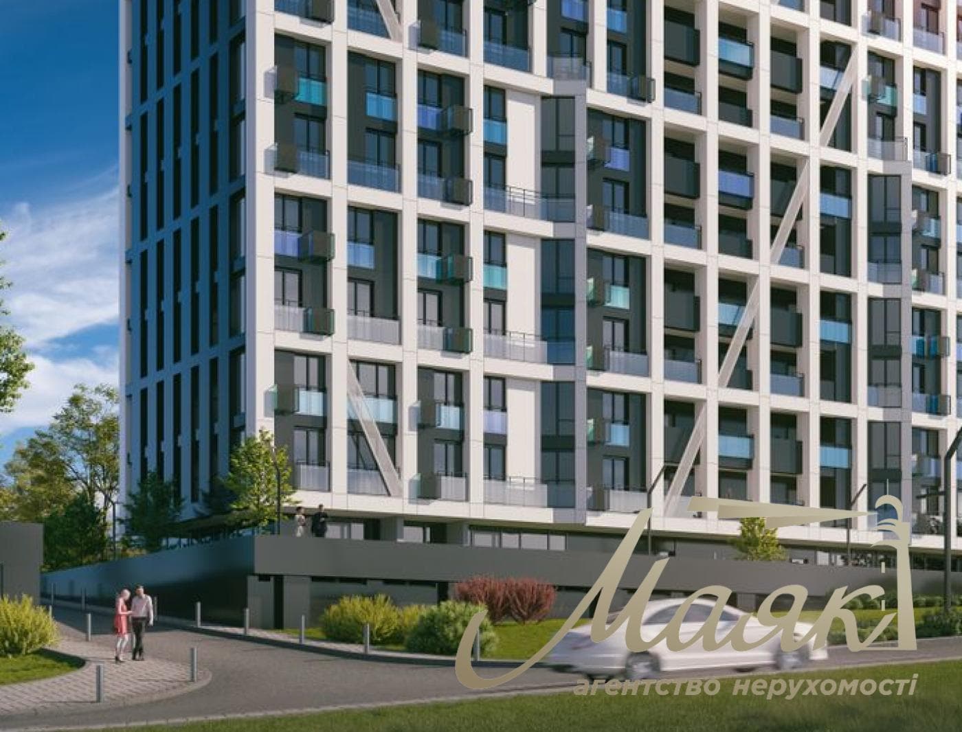 Продаж 1-к квартири 43,42 м.кв. у ЖК Nordica Residence, Печерськ