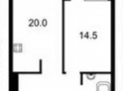 Продажа 4 -х комнатной  квартиры 156,8 м2 в ЖК Tetris Hall ( под объединение), ул. Деловая 1/2