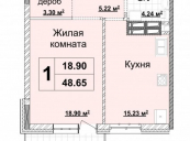 Продажа видовой 1-ой комнатной квартиры, 51 м2 в ЖК Новопечерские Липки Драгомирова