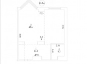 Продажа видовой 1-й квартиры, 68 м2 в ЖК Delmar Новопечерские Липки Драгомирова 1850 м2
