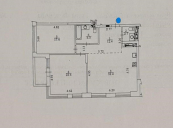 Продажа 2-х комнатной квартиры, 95м2 в ЖК Tetris Hall Федорова 2а