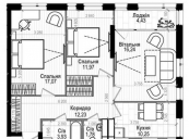 Продажа 3-комнатной квартиры (78м2) ЖК Науки 58