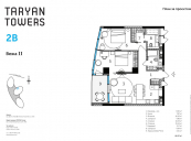  Продажа 2х комнатной квартиры ЖК Taryan Towers 