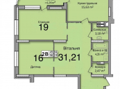 Предлагается квартира в ЖК Министерский по адресу ул. Юрия Кондратюка 3. 