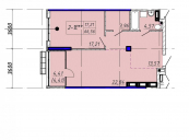 Продажа 1 комн. Квартиры 68м2,жк Новопечерская Вежа,Киквидзе,Печерск 