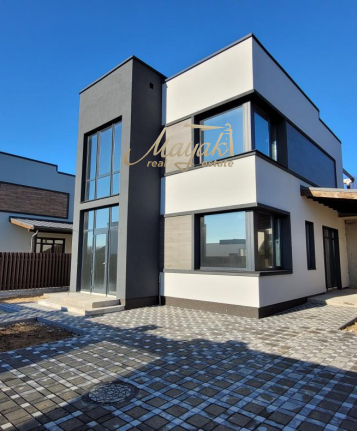 Новый дом (2021) 150м2 на 6 сотках в Лесниках, закрытый КГ. Солнечный склон