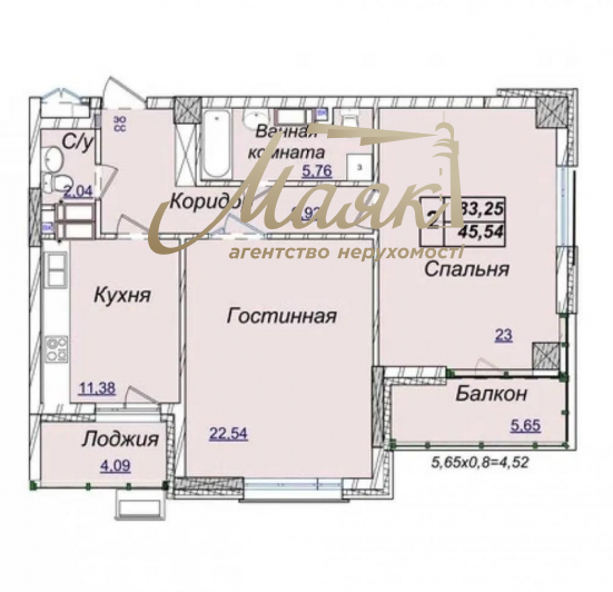 Продажа 1 комнатной квартиры, 83 м2 в ЖК Новопечерские Липки Драгомирова 6 очередь 2600 м2