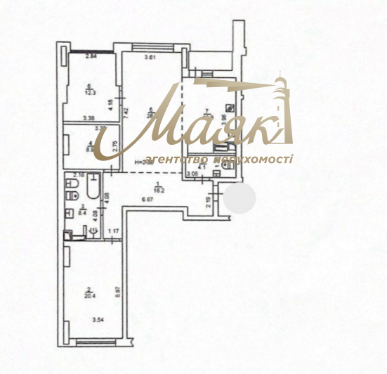 Продажа квартиры 115м2 в ЖК Новопечерские липки, Драгомирова 20, Печерск, Киев 