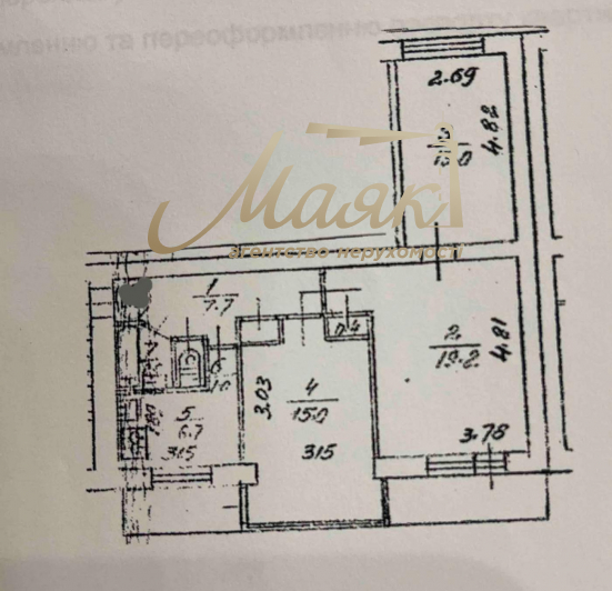 Продажа 3к квартиры (67м²) по ул. Антонова 15-А