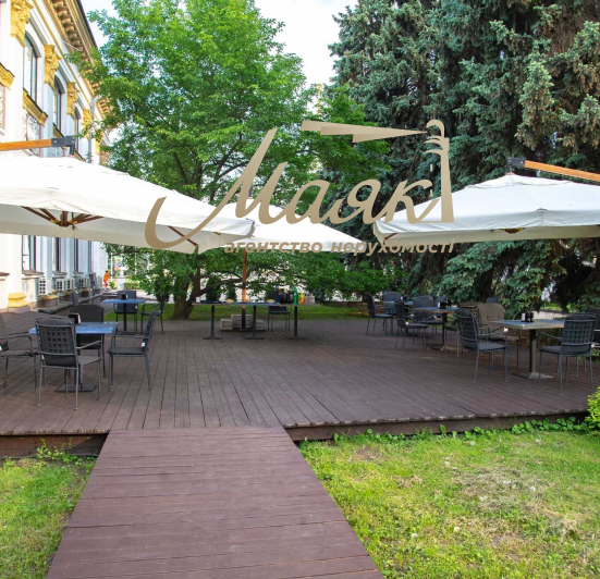 Аренда кафе (40м2) + летняя терраса на территории ВДНХ, 5 корпус, Голосеевский район.