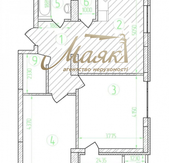 Продажа 2к квартиры ЖК Вышыванка, ул. Приорская, Куреневка