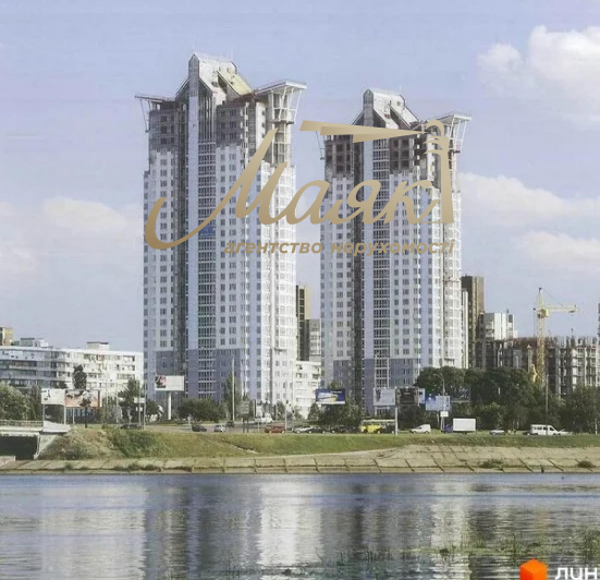 Продажа 2к вартиры 86 м2 в ЖК SIilver Breeze, ул. Днепровская набережная 1А